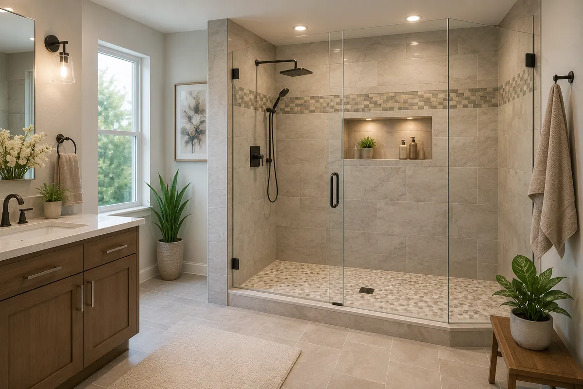 Walk-In Shower Installation in Highlands Ranch, CO: A Beautiful Upgrade That Adds Comfort and Value